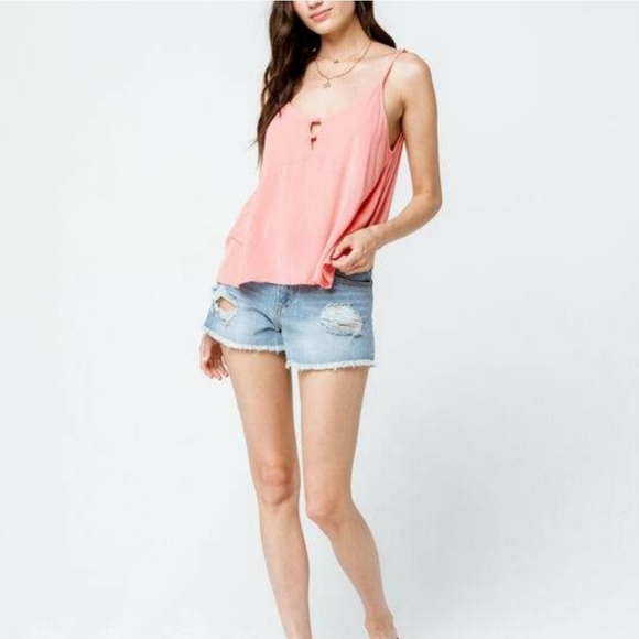 ROXY SHIFTING SKY PINK TANK TOP - Picture 10 of 10